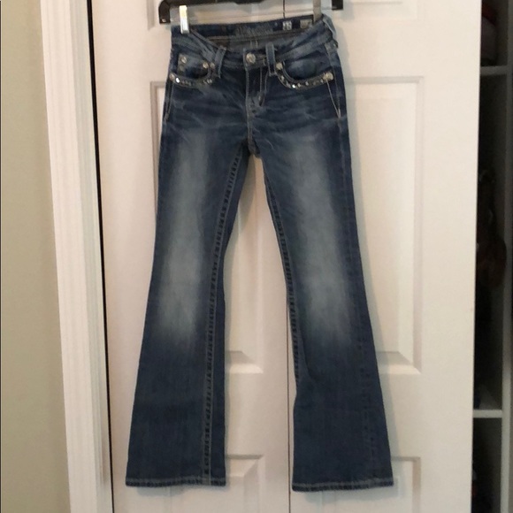 🌈💕Miss Me Boot cut Jeweled Pristine 00 - Picture 5 of 5